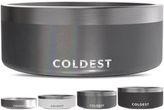 The Coldest Water dog bowl with anti-rust metal for durable use