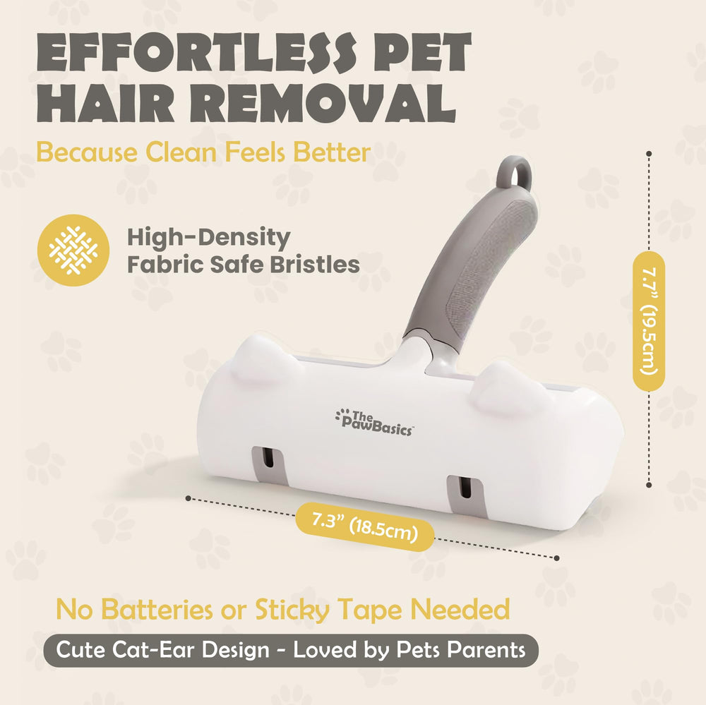 ThePawBasics roller on a couch, picks up fur efficiently