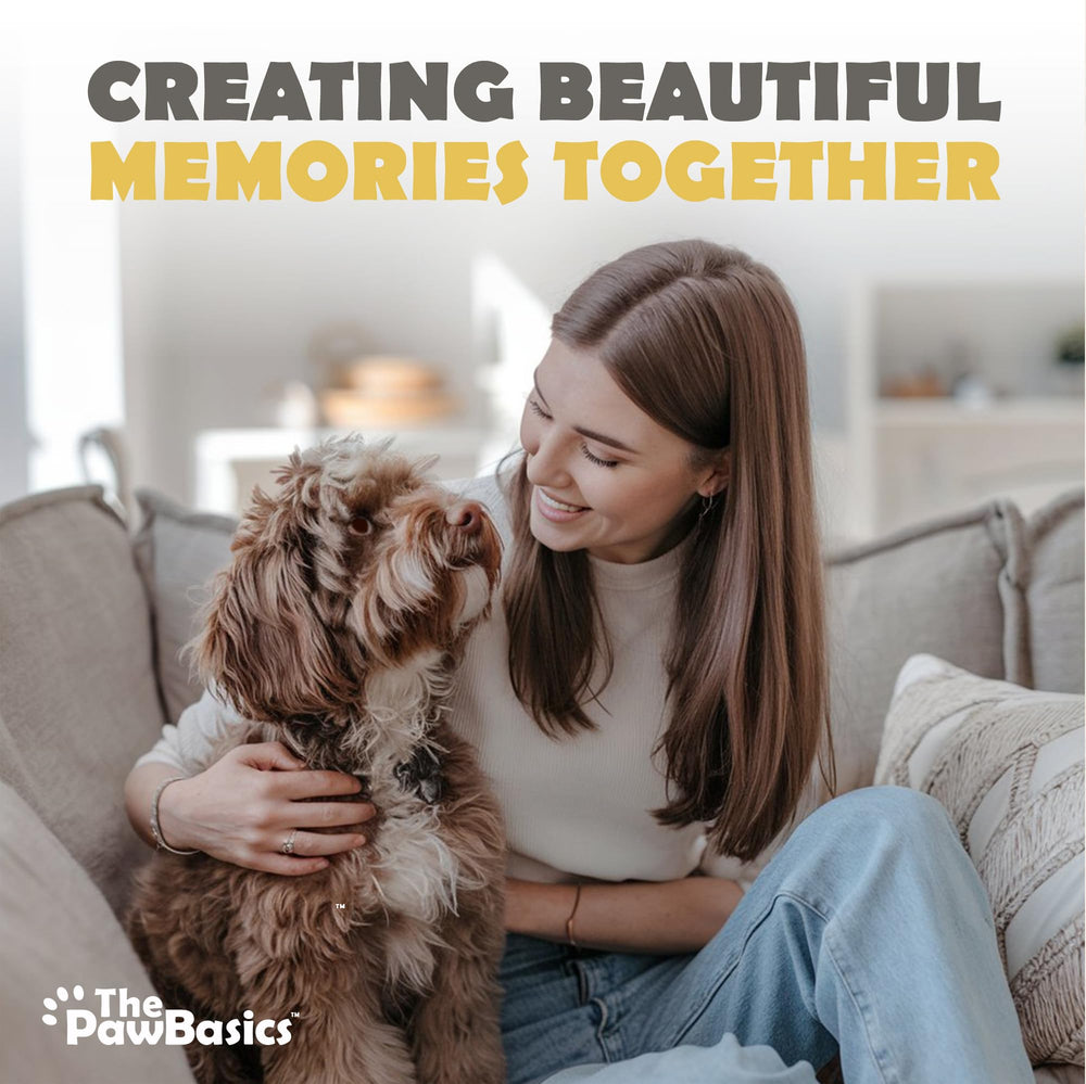 ThePawBasics pet hair remover roller demonstrates electrostatic action