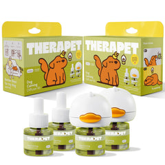 TherapetMD 2-pack dog calming diffuser kit ready for multi-room use