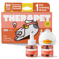 TherapetMD cat calming diffuser unit soothing cats and reducing tension at home