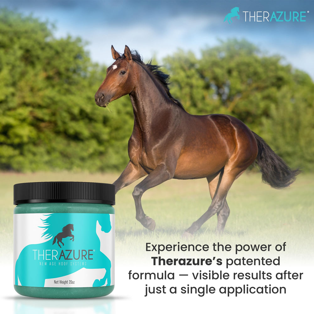 Therazure made in USA quality for everyday equine care.