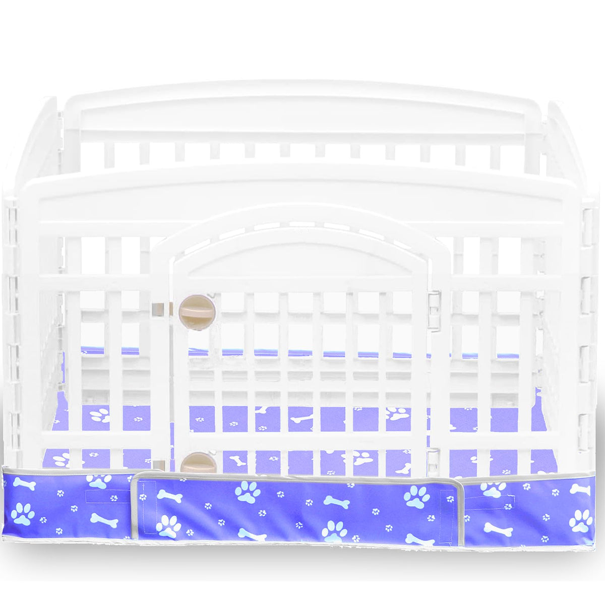 THINMUHAND dog playpen bottom pad for 36-inch panels keeps urine contained.