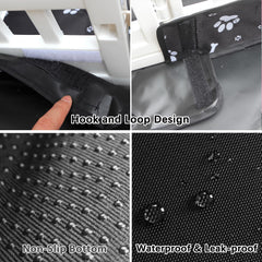 THINMUHAND dog playpen bottom pad waterproof 3-layer construction