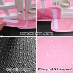THINMUHAND leak-proof playpen pad contains moisture and odors