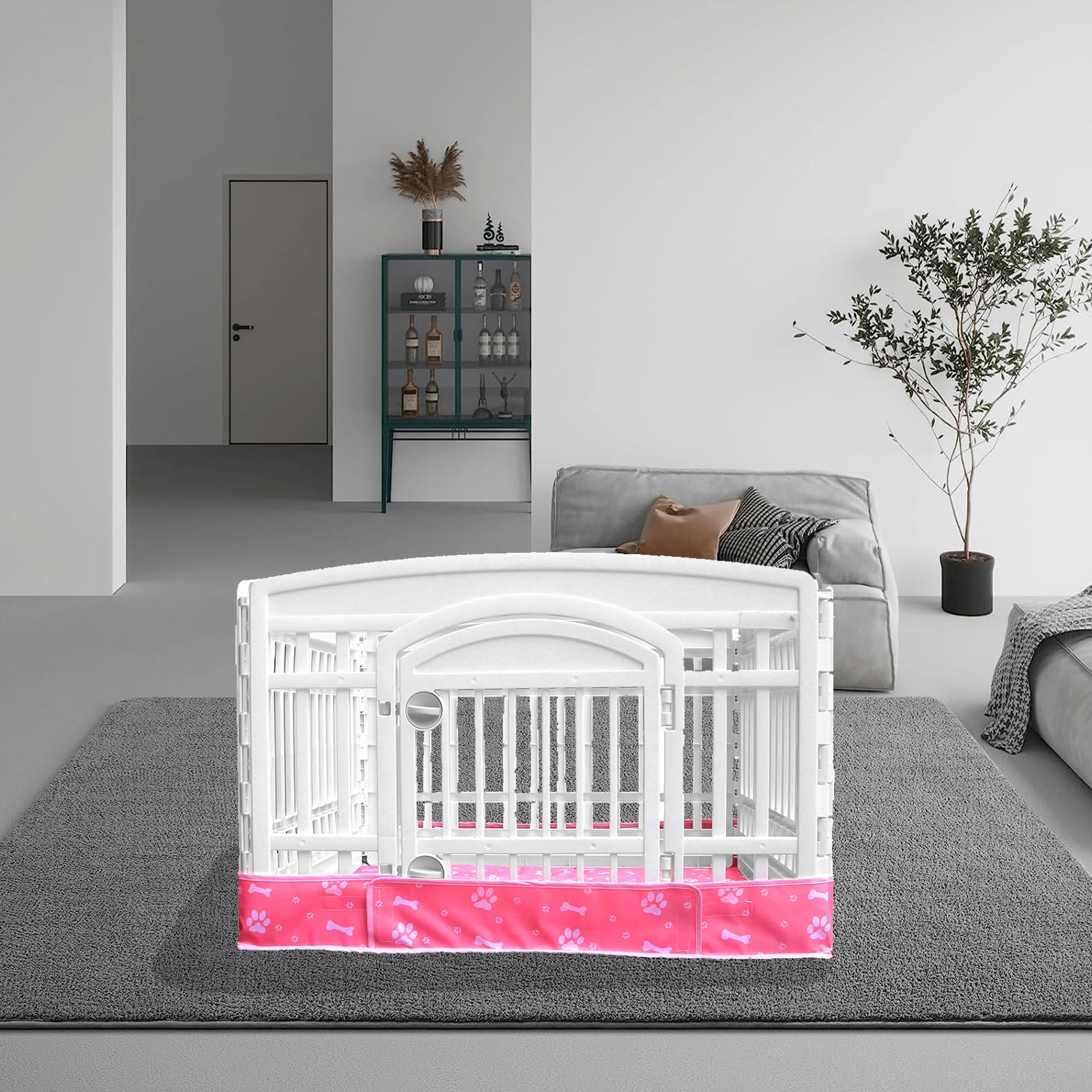 THINMUHAND multi-use playpen mat for indoor and outdoor use