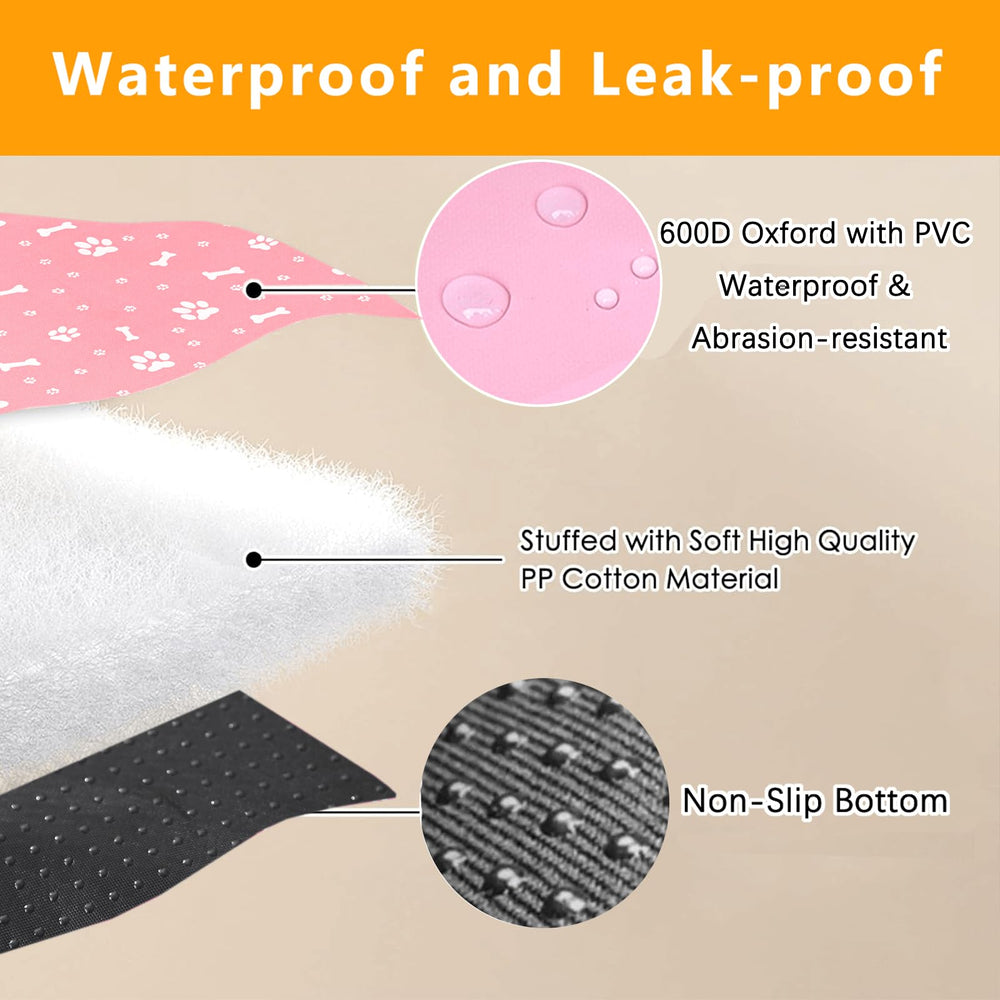 THINMUHAND non-slip bottom with hook-and-loop stays in place
