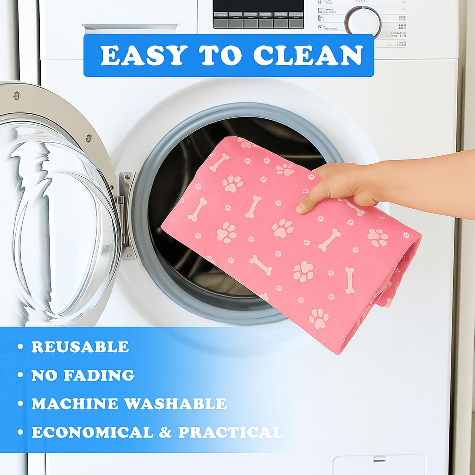 THINMUHAND washable reusable dog pad for eco-friendly use