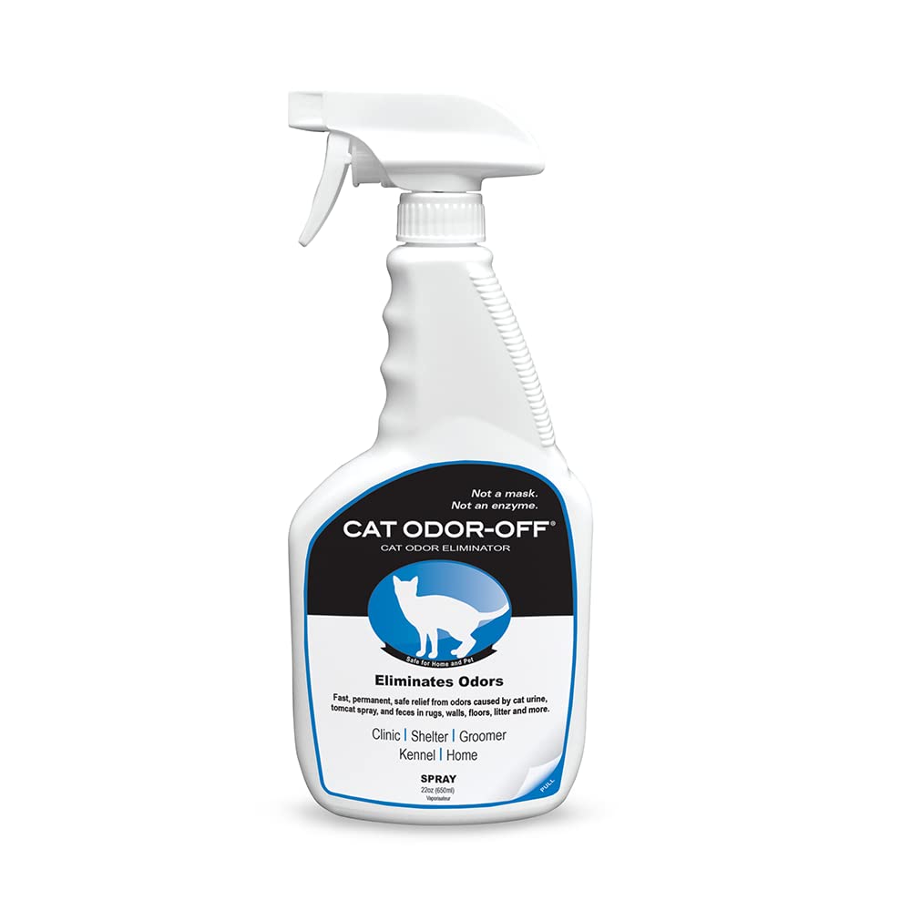 Thornell Cat Odor-off spray bottle 22oz ready to neutralize odors.