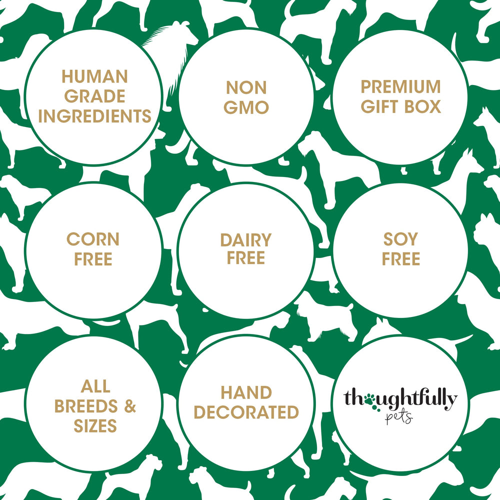 Thoughtfully Pets birthday celebration for dogs with peanut butter flavor
