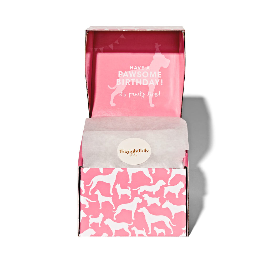 Thoughtfully Pets hollow biscuit cake easy to break into bites
