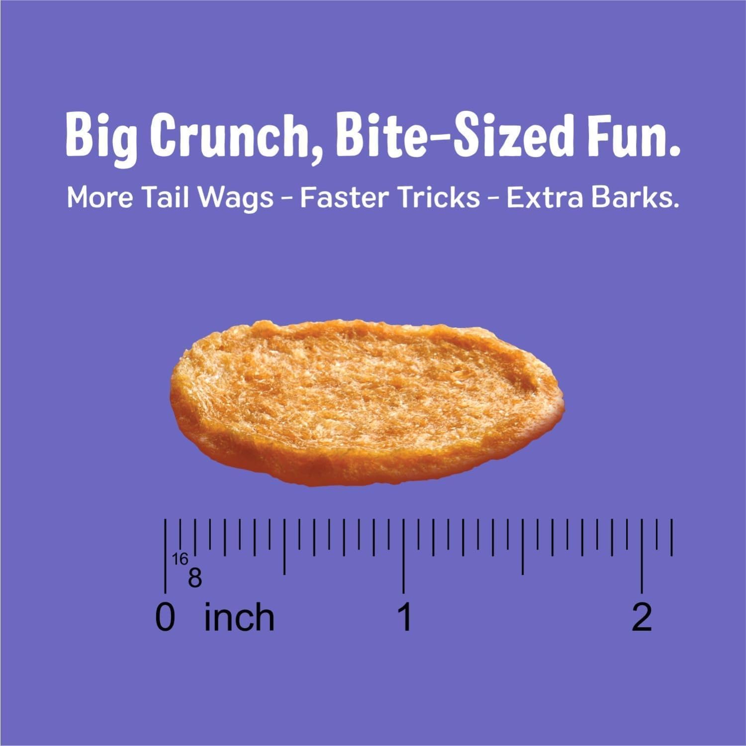 Three Dog Bakery Bark'N Crunch training-treat usage for rewards