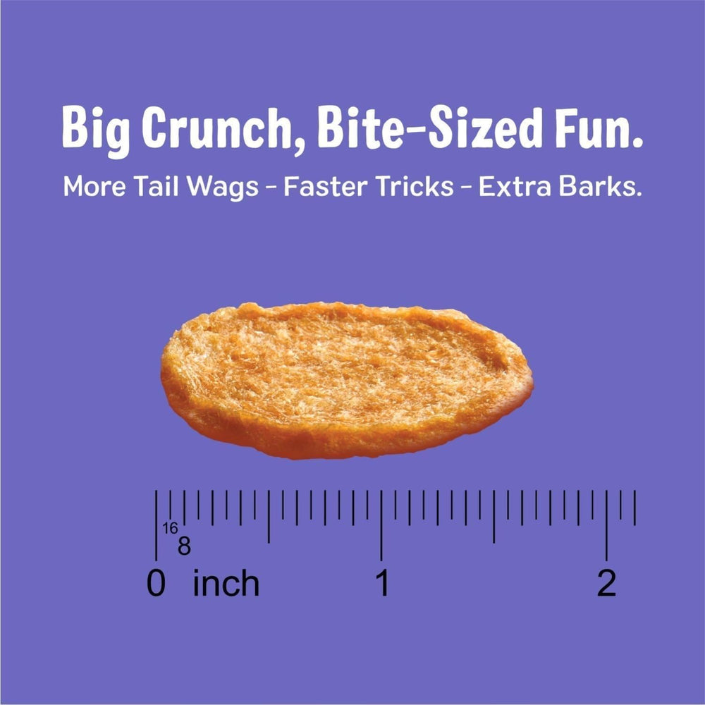 Three Dog Bakery Bark'n Crunch grain-free dog treat image.