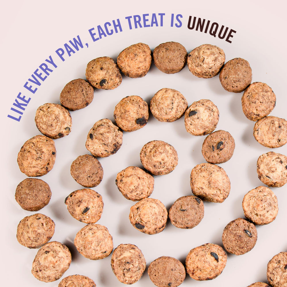 Three Dog Bakery Carob Vanilla Swirl, appealing flavor after outdoor adventures