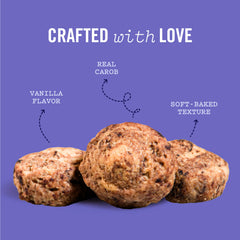 Three Dog Bakery Puppy Training Snacks, easy-to-break pieces for rewards