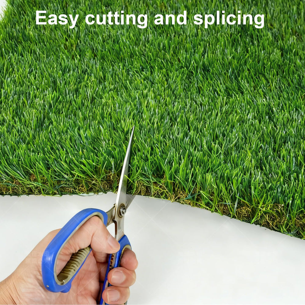 Three Oranges cuttable expandable turf mat for custom sizes.