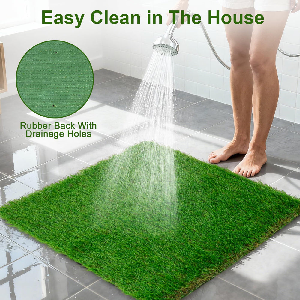 THREE ORANGES Grass Pad durable material for repeated use