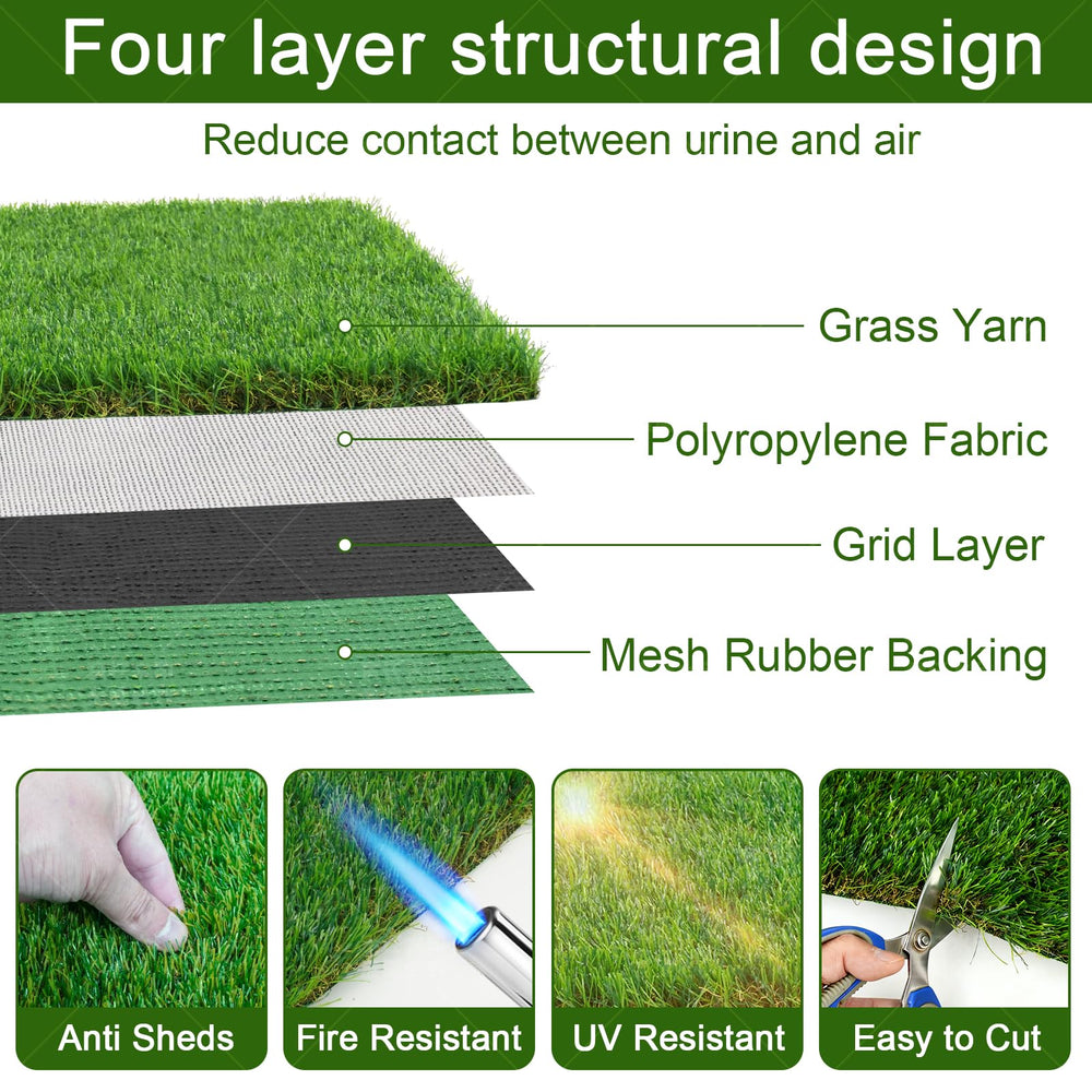 Three Oranges one point three five inch tall turf blends four natural colors.