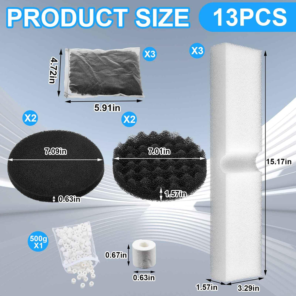Threlaco bio-sponge block delivers sturdy bio-filtration in canister systems.