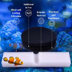 Threlaco carbon foam pad supports steady water flow and debris capture.