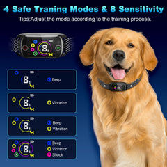 Thunbest bark collar smart recognition chip reduces false triggers
