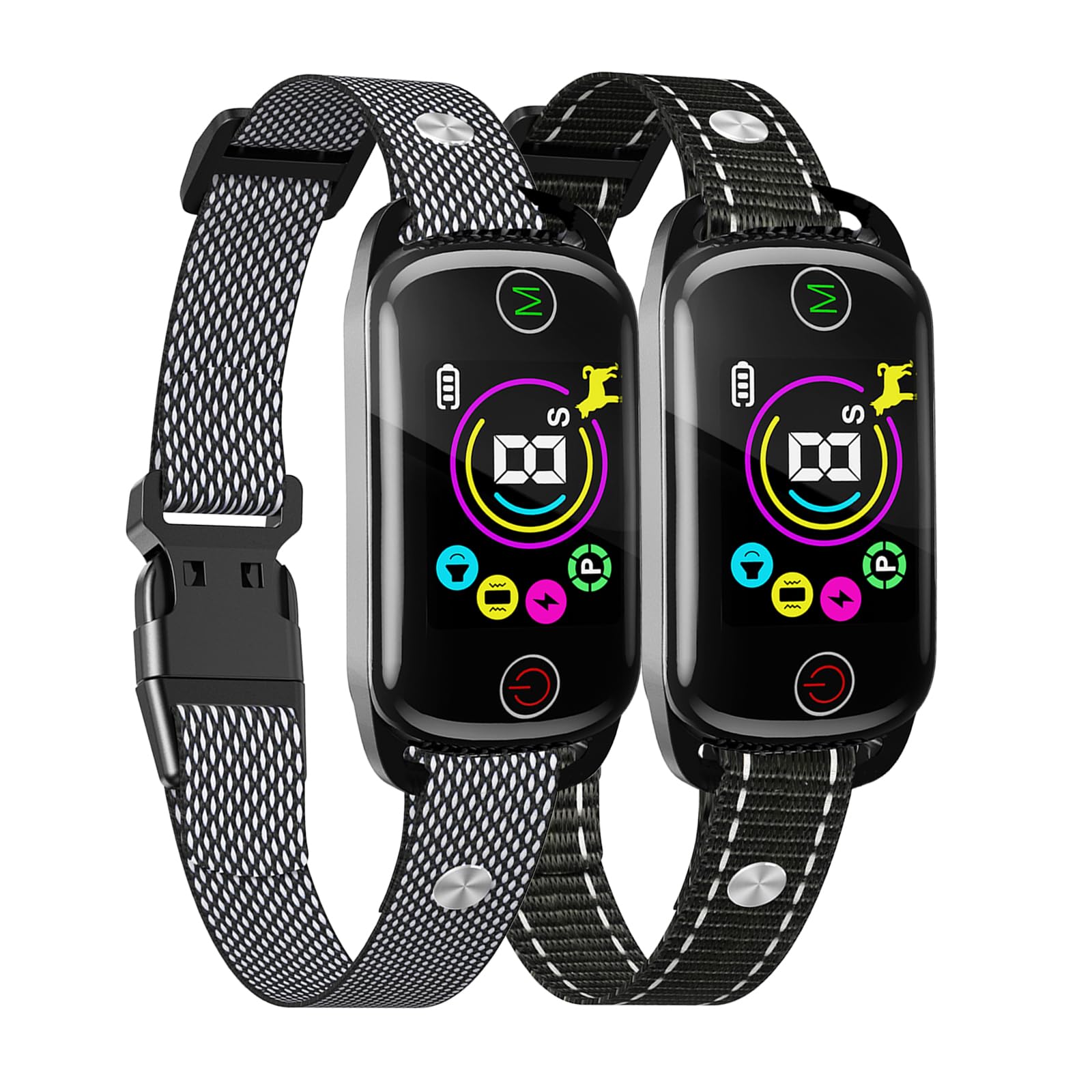 Thunbest dog bark collar with four modes display for tailored training