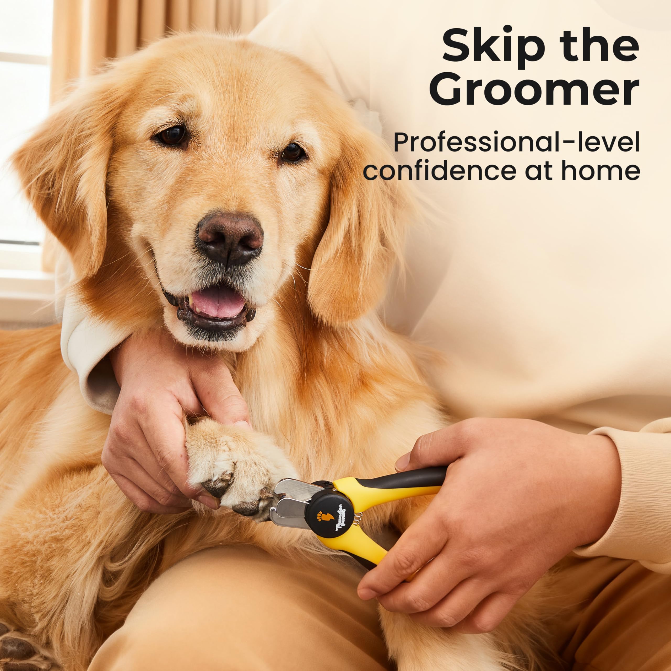 Thunderpaws compact design fits small and large pets