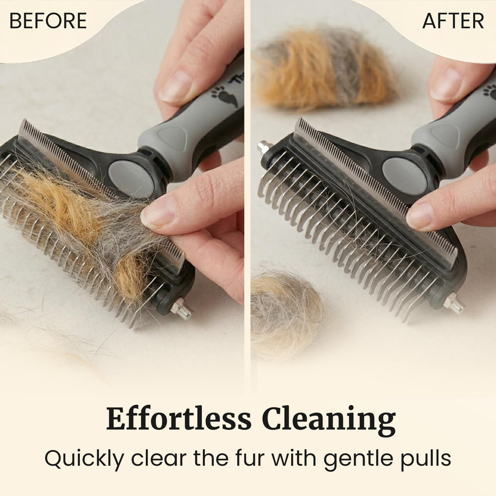 Thunderpaws D-Shedz ideal for double-coated breeds like retrievers.