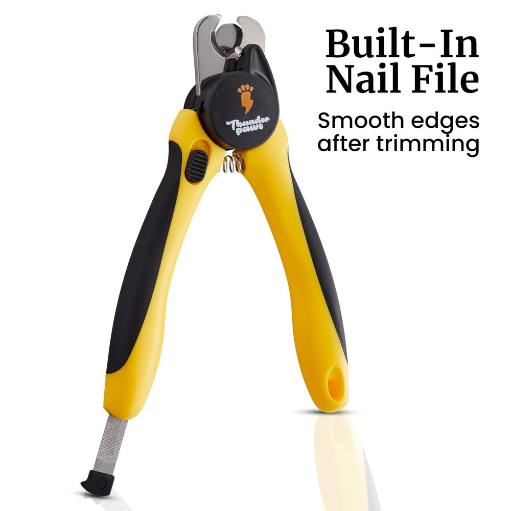 Thunderpaws vet grade stainless steel ensures durable, clean cuts