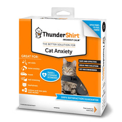 ThunderShirt Classic Cat Anxiety Jacket close-up fabric shows soft, breathable material.