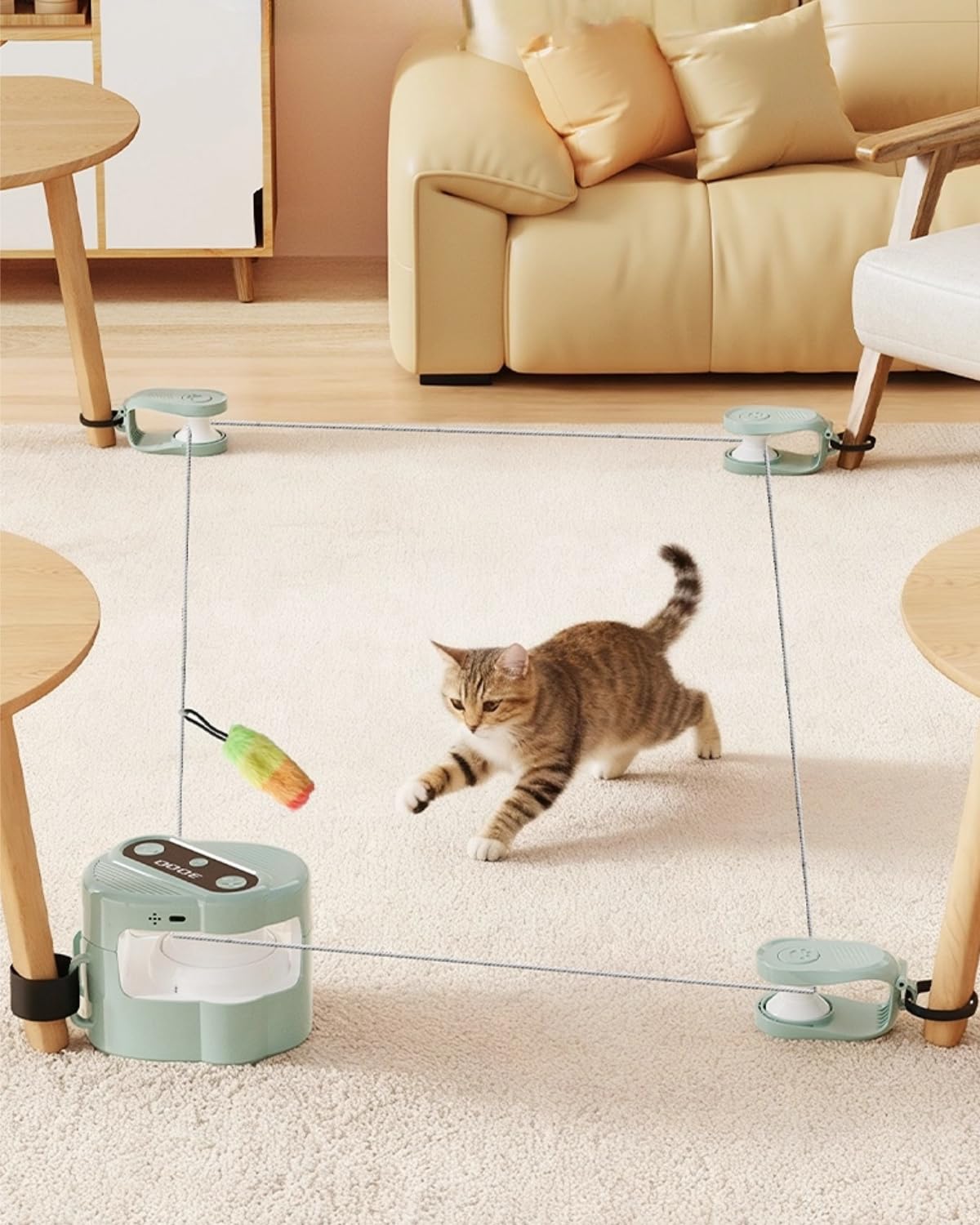 TianfuSpanda main unit powering engaging indoor play and hunting instincts