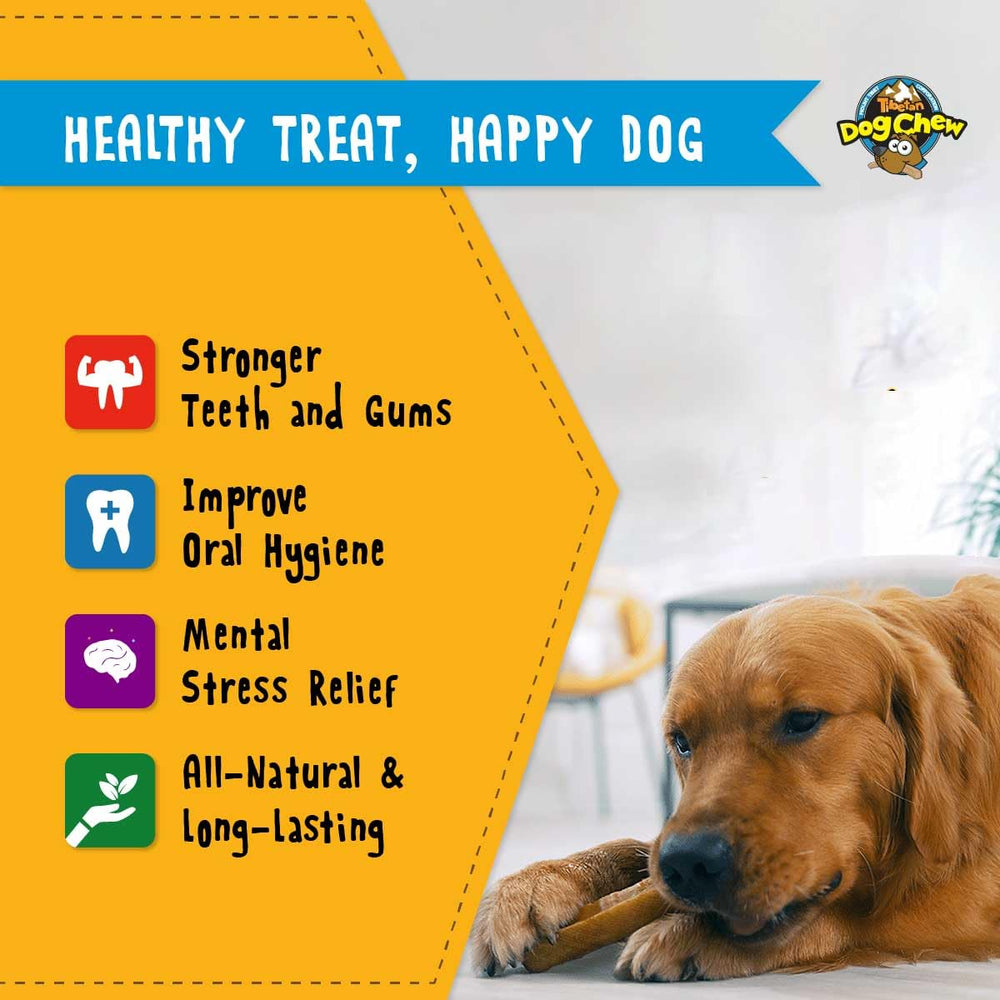 Tibetan Dog Chew handmade-treats — natural, tasty rewards for happy pups