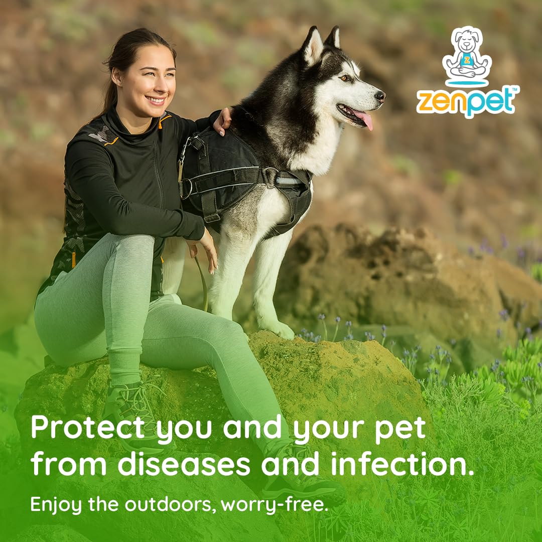 Tick Tornado ZenPet safe removal for dogs, cats, and horses.