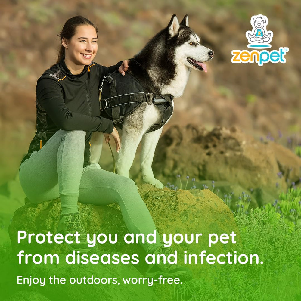 Tick Tornado ZenPet safe removal for dogs, cats, and horses.