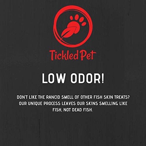 TickledPet cod skin, human-grade safety labeling for quality assurance.