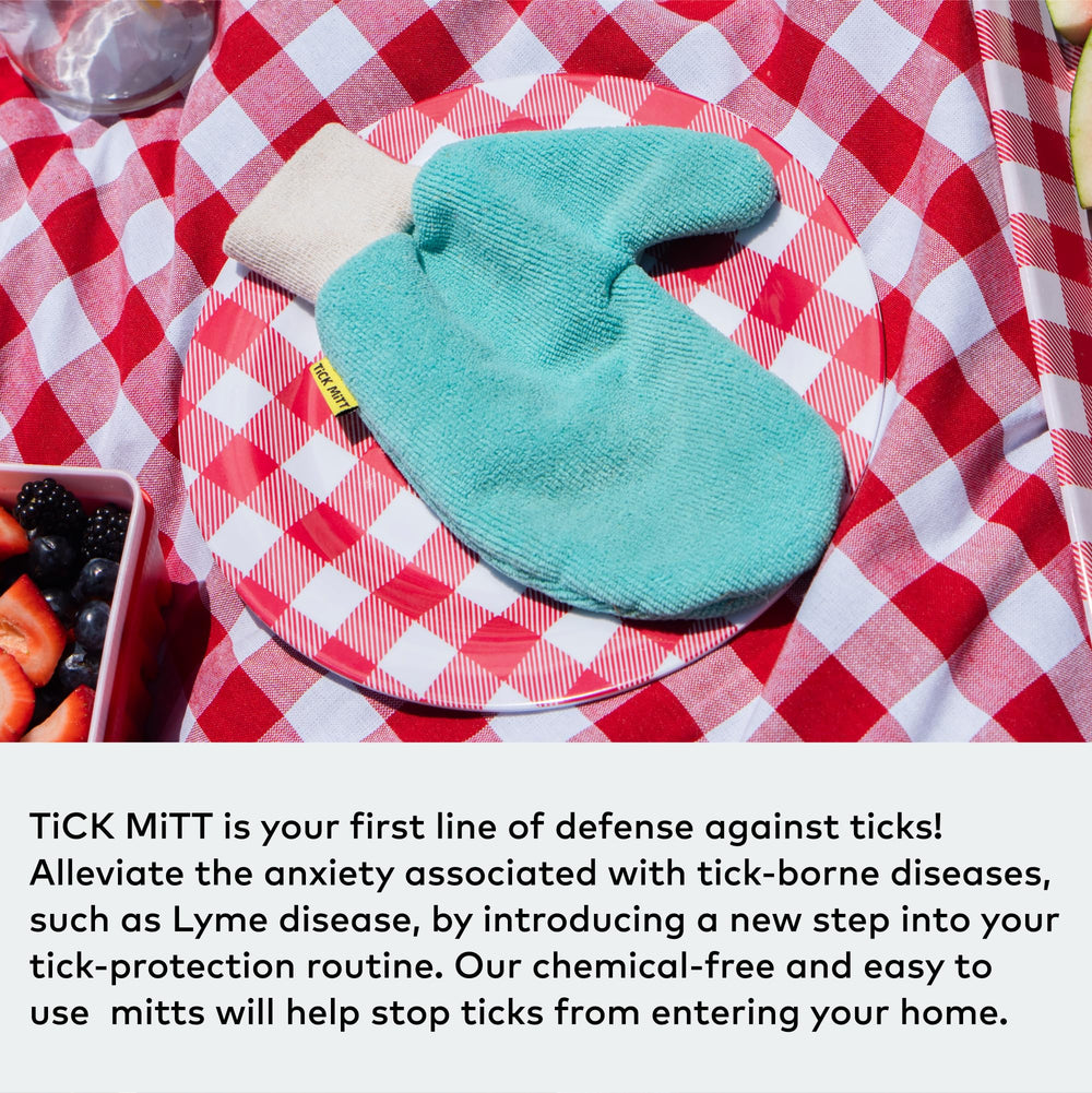 Durable tick mitt stands up to outdoor adventures.