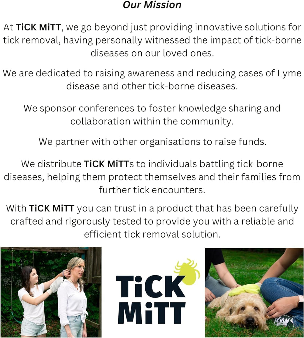 TiCK MiTT portable tick removal tool ideal for pets and people