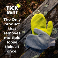 Close-up of TiCK MiTT ergonomic edge for gentle tick removal