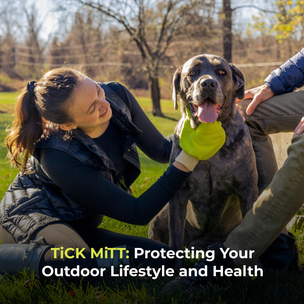 Child-friendly TiCK MiTT being used by small hands