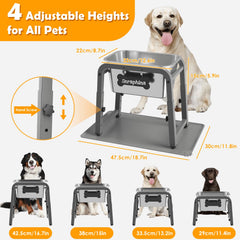 Tidant 1.85 gallon large-capacity water bowl reduces refills