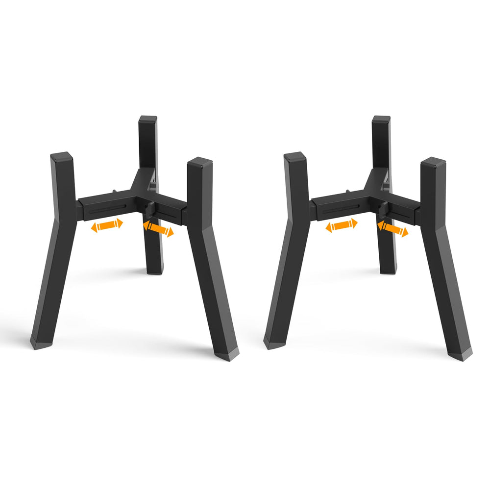 TIDANT elevated dog bowl stand 2-pack keeps feeding areas clean.