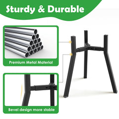 TIDANT foldable stand for easy travel and compact storage.