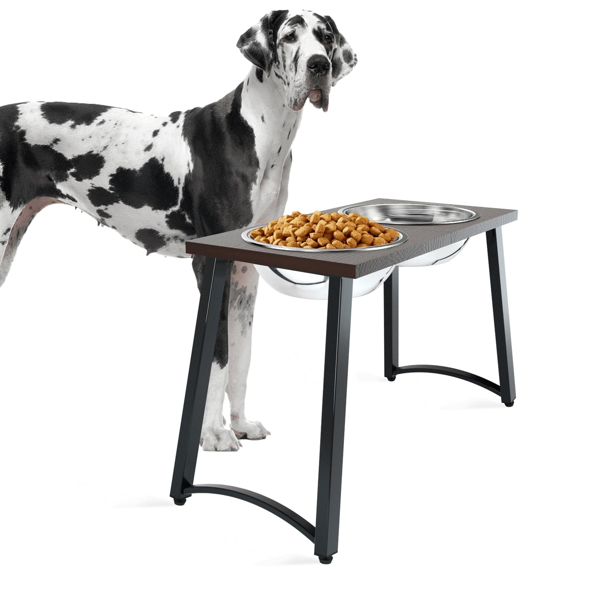 Tidant elevated dog bowls with 2xl bowls offer generous capacity for large meals