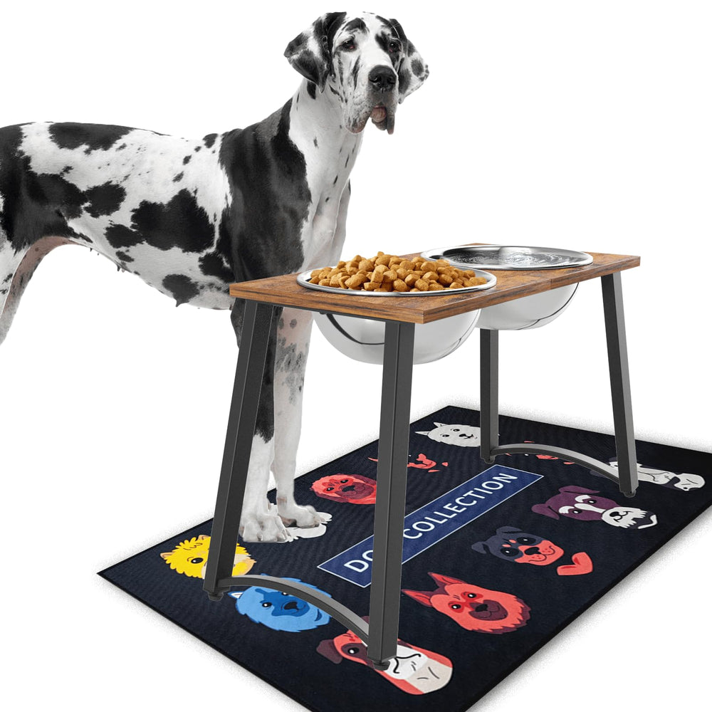 Tidant elevated dog bowls stand for large dogs offering ergonomic feeding height