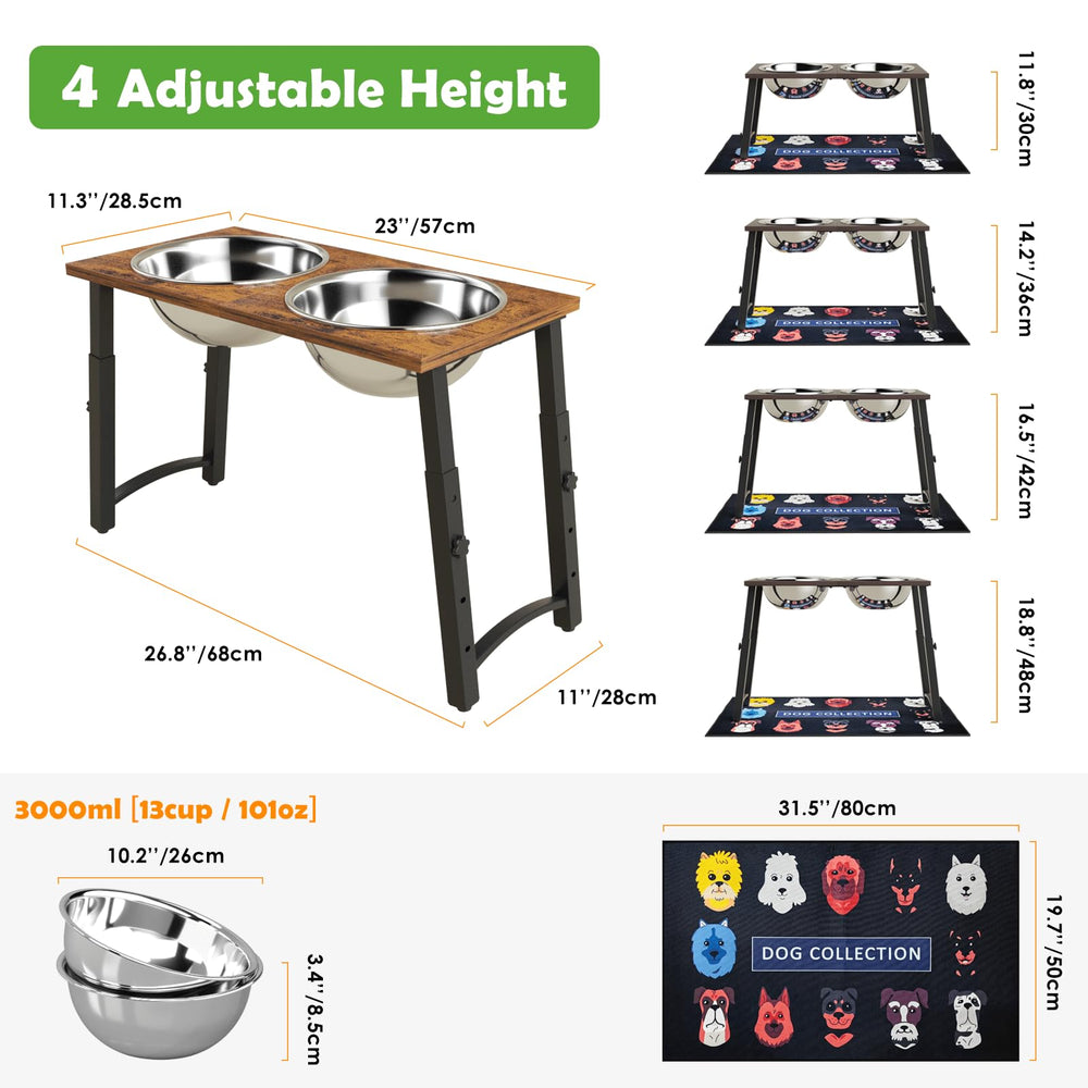 Tidant sturdy metal stand emphasizes durability and stability during meals.