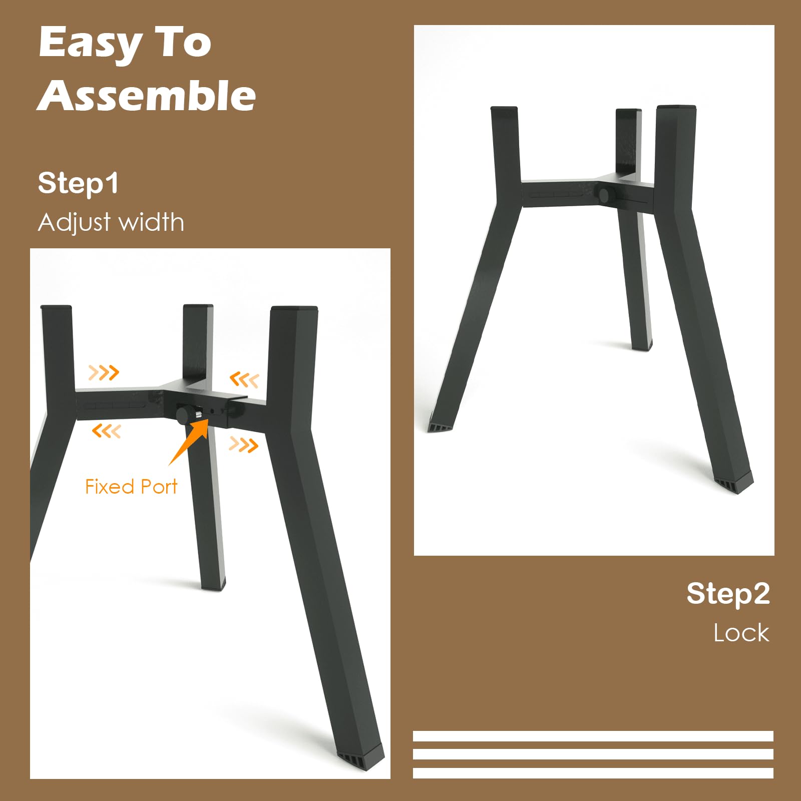 Tidant travel-friendly stand fits in small bags or cars.