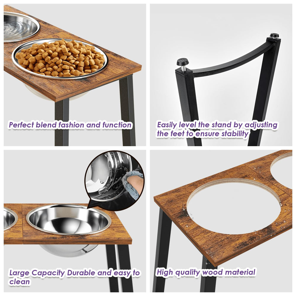 Tidant wooden stand is smooth, waterproof, and easy to wipe clean