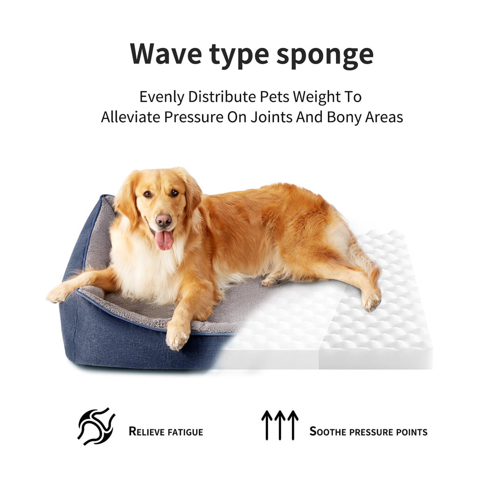 Tidore medium bed with double-sided mattress offers warmth for winter and coolness for summer.