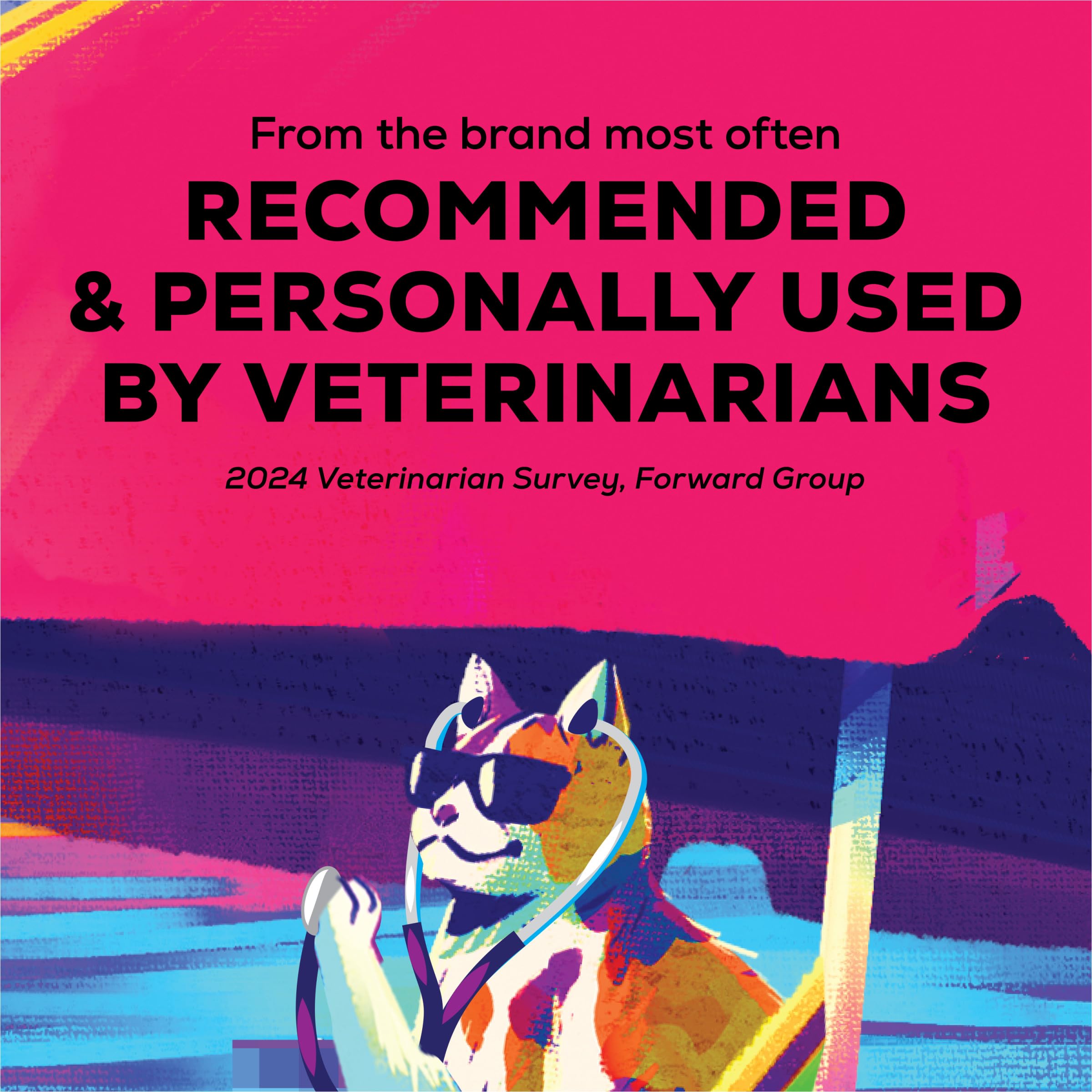 Purina Tidy Cats Bahama Sunset fragrance diffusion suggesting tropical scent.