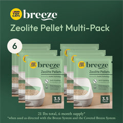 tidy-cats Breeze Litter Pellets dust-free design reduces mess